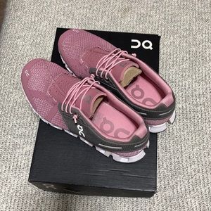 On cloud tennis shoes